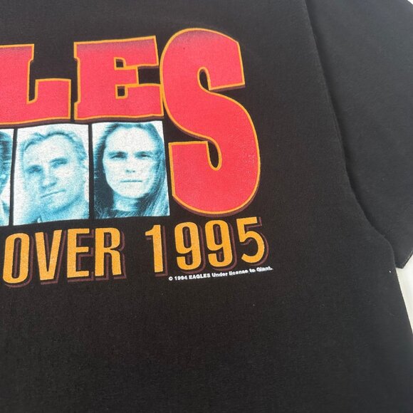 1994 The Eagles Hell Freezes Over Band Tour Tee XL - Picture 7 of 8